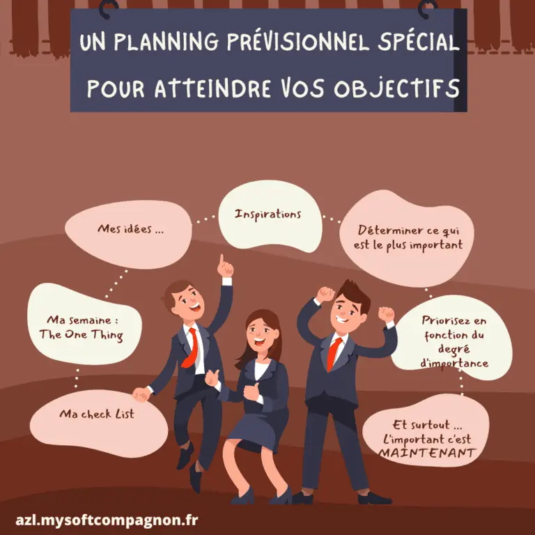 faire un planning prévisionnel