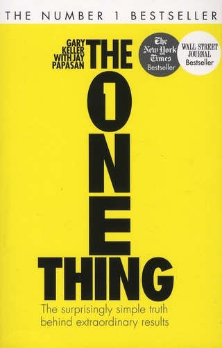 planifier sa semaine : The One Thing